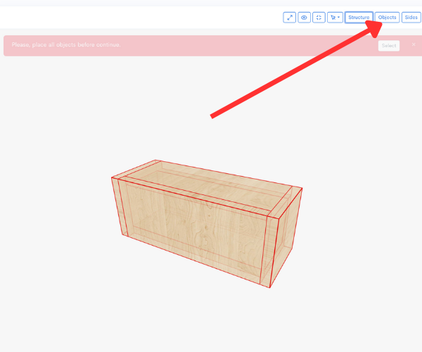 Steps to mount the speaker on a side of the box.