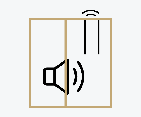 Schematic representation of a 4th-order band-pass enclosure