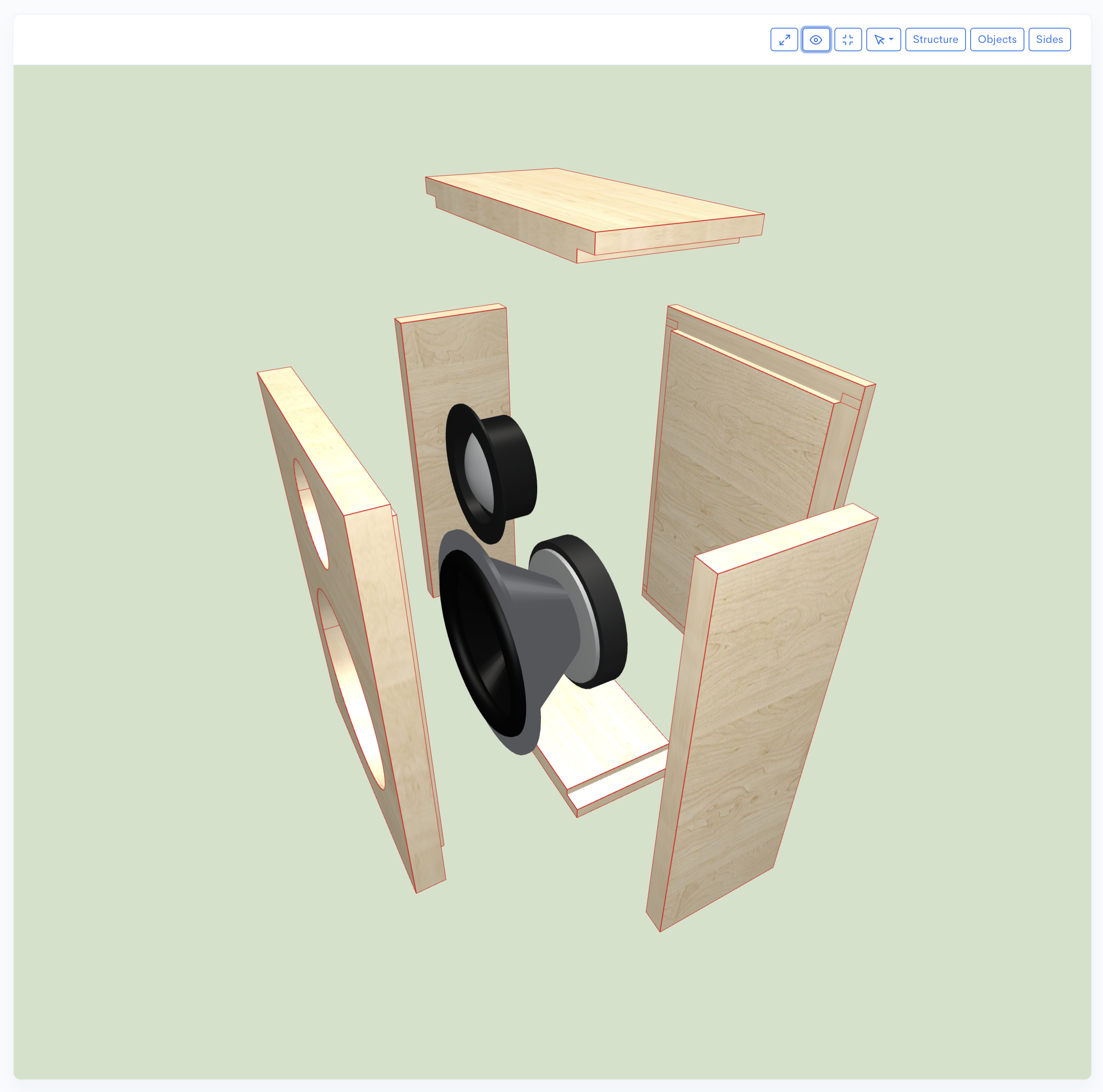 Example of boxes with Dados and Rabbets