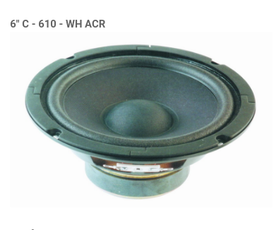 ACR Speaker C-610-WH
